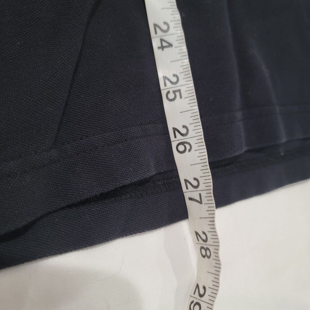 Y2K Hollister Mens Polo Shirt‎ Size Medium Advanced Stretch Black Preppy - Picture 7 of 7